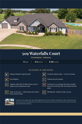509 Waterfalls Court, Farmington, AR 72730