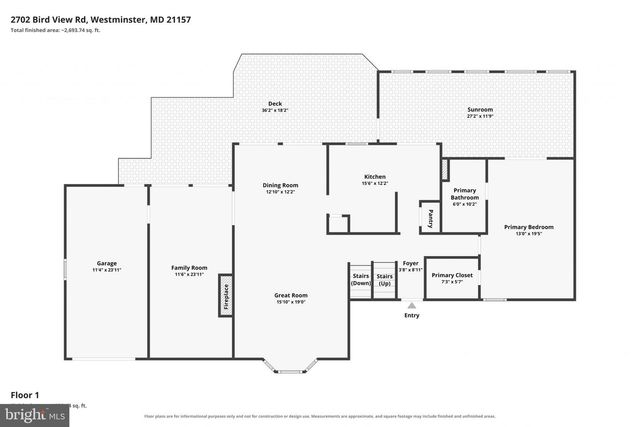 2702 BIRD VIEW RD, Westminster, MD 21157