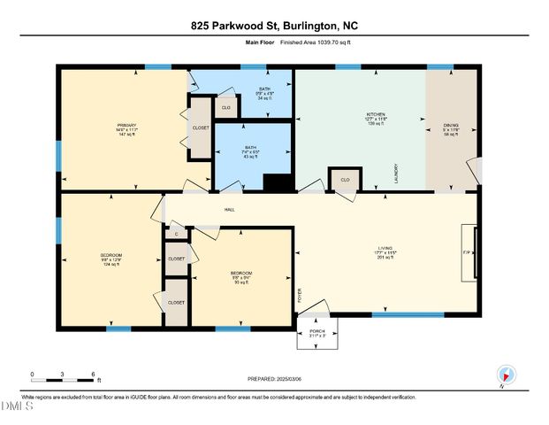825 Parkwood Street, Burlington, NC 27215