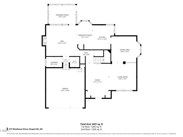 207 Windhover Drive, Chapel Hill, NC 27514