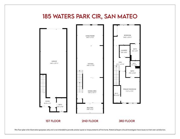 185 Waters Park Circle, San Mateo, CA 94403