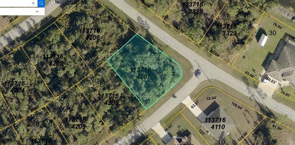 Lot 7 PINEWOOD STREET, North Port, FL 34288