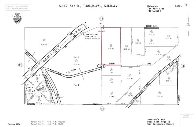 0 Egbert, Helendale, CA 92342