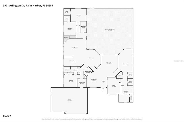 3921 ARLINGTON DRIVE, Palm Harbor, FL 34685