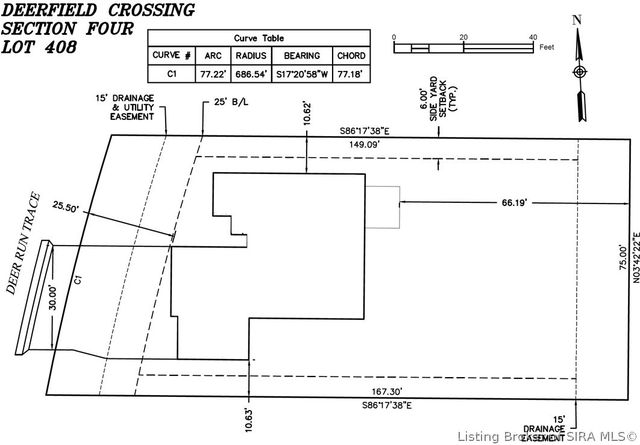 13947 Deer Run Trace LOT 408, Memphis, IN 47143