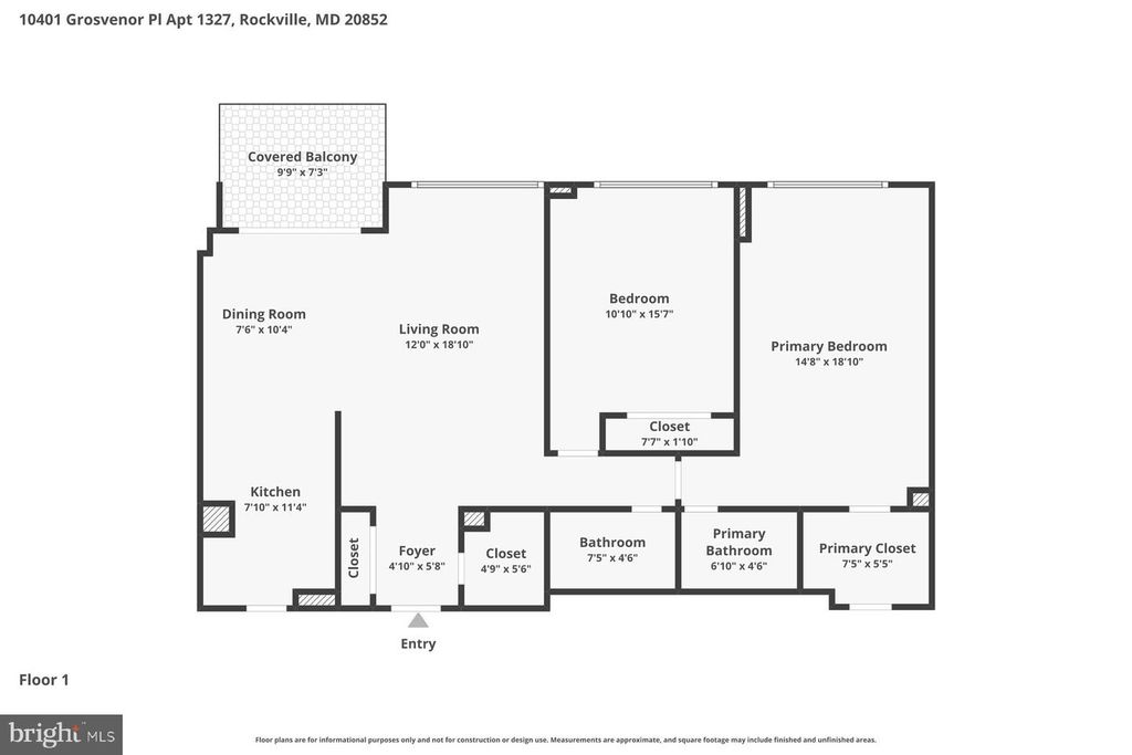 Image 33 of property listing at 10401 GROSVENOR PL #1327, Rockville, MD 20852