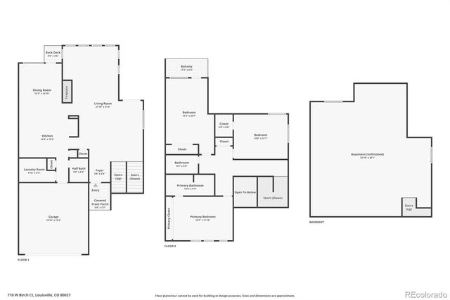 710 W Birch Court, Louisville, CO 80027