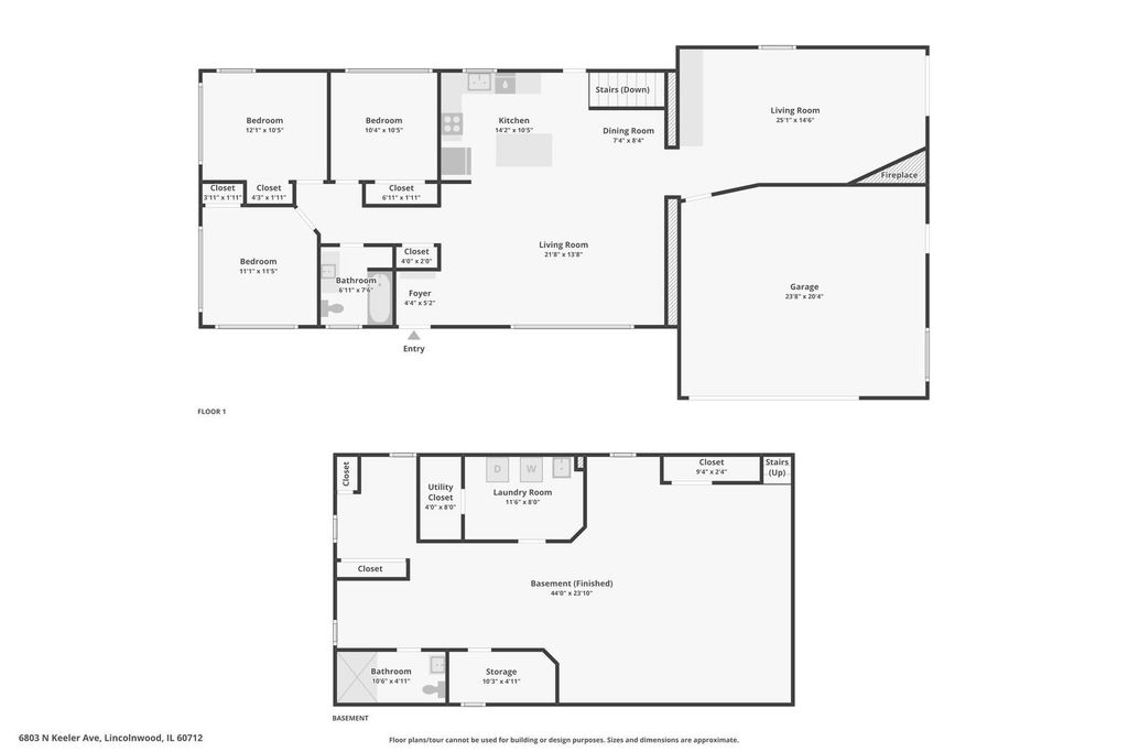 Image 23 of property listing at 6803 N KEELER Avenue, Lincolnwood, IL 60712