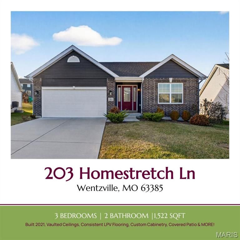 203 Homestretch Lane, Wentzville, MO 63385
