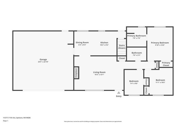 11217 E 11th Ave, Spokane Valley, WA 99206