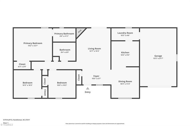 5179 Huff Court, Randleman, NC 27317