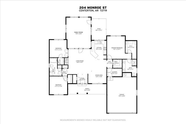 204 Monroe Street, Centerton, AR 72719