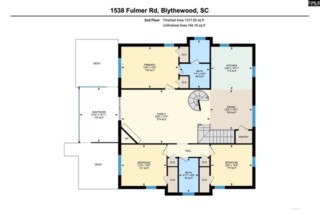 1538 Fulmer Road, Blythewood, SC 29016