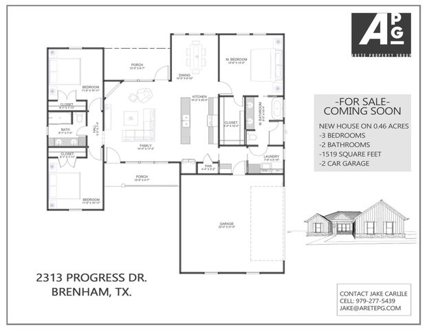 2318 Progress Drive, Brenham, TX 77833