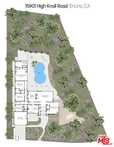15901 High Knoll Road, Encino, CA 91436