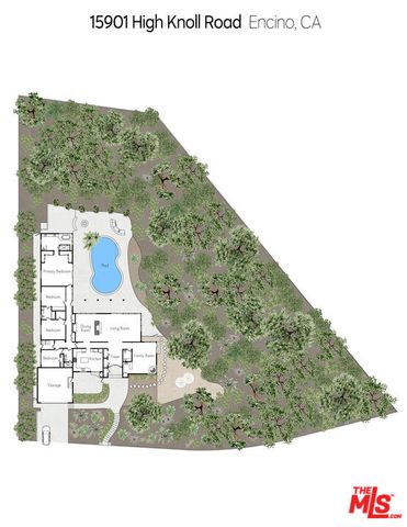 15901 High Knoll Road, Encino, CA 91436