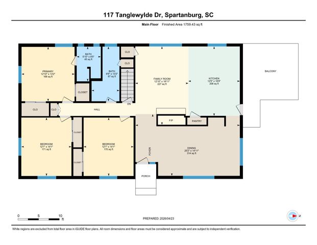 117 Tanglewylde Drive, Spartanburg, SC 29301