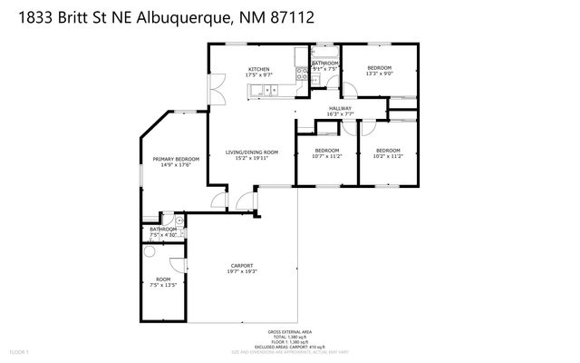 1833 Britt Street NE, Albuquerque, NM 87112