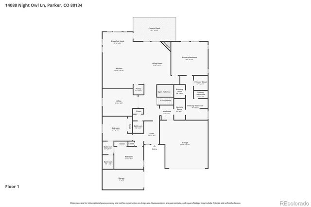 14088 Night Owl Lane, Parker, CO 80134