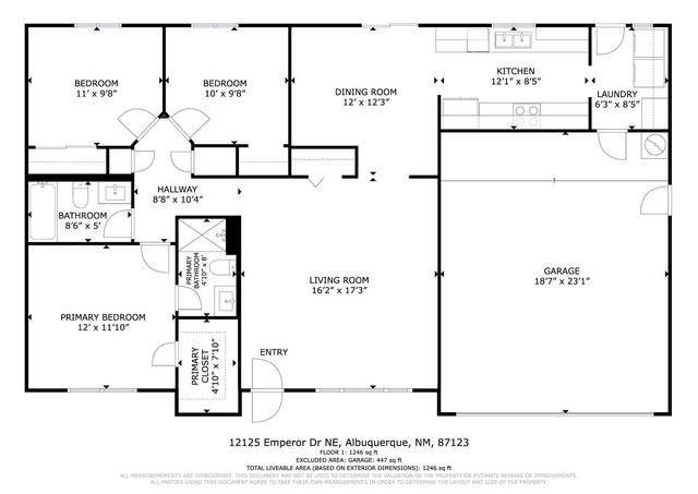 12125 Emperor Drive NE, Albuquerque, NM 87123