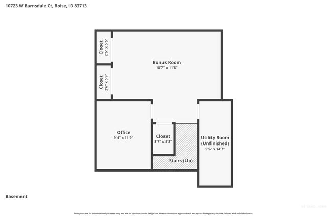 10723 W Barnsdale Ct, Boise, ID 83713