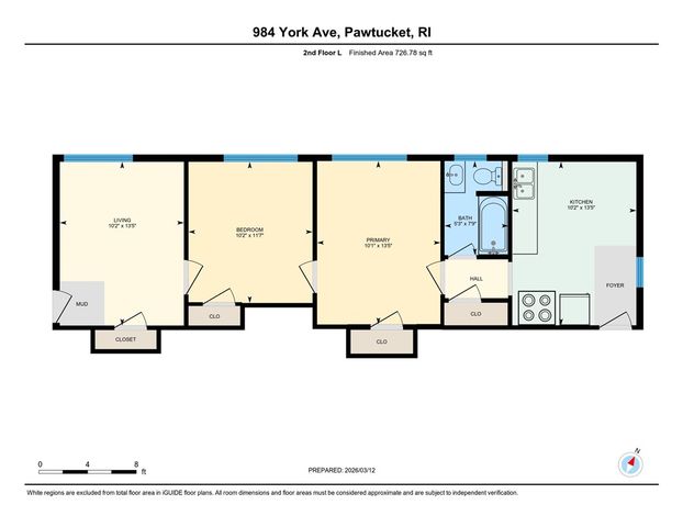 984 York Avenue 2L, Pawtucket, RI 02861