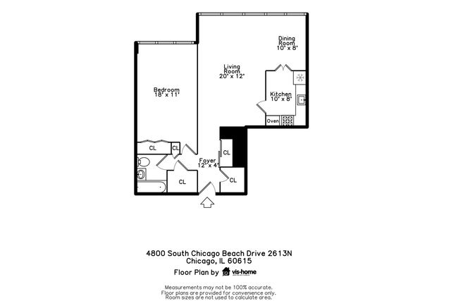 4800 S Chicago Beach Drive 2613N, Chicago, IL 60615