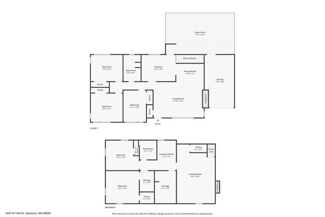 3437 W Taft Dr, Spokane, WA 99208