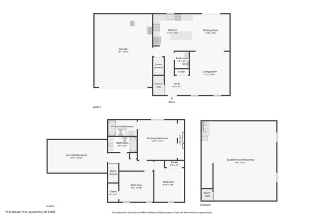 1147 Dresser AVENUE, Waukesha, WI 53188
