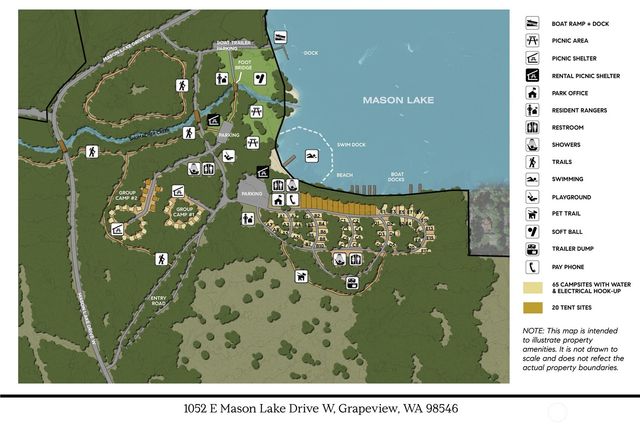 1052 E Mason Lake Drive W, Grapeview, WA 98546