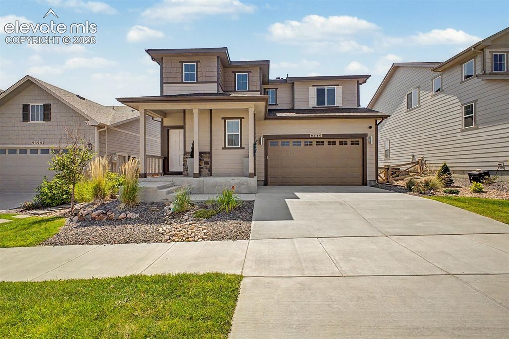 9389 Mayflower Gulch Way, Colorado Springs, CO 80927 — exterior