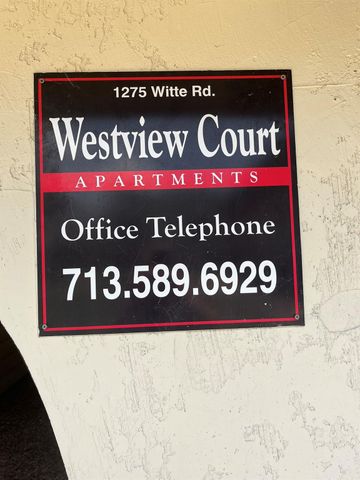 1275 Witte Road 14, Houston, TX 77055