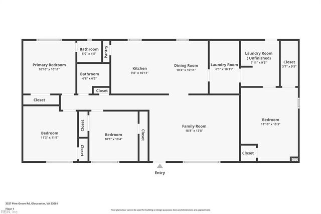 3327 Pine Grove RD, Gloucester, VA 23061