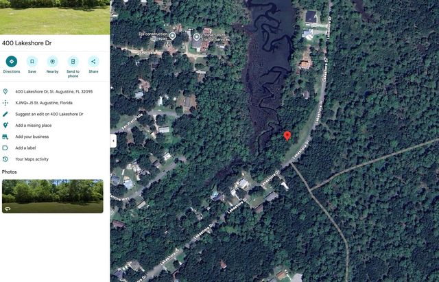 400 Lakeshore Dr, St Augustine, FL 32095