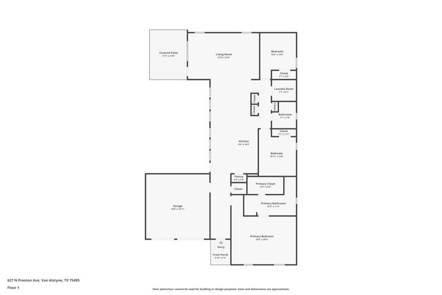 627 N Preston Avenue, Van Alstyne, TX 75495