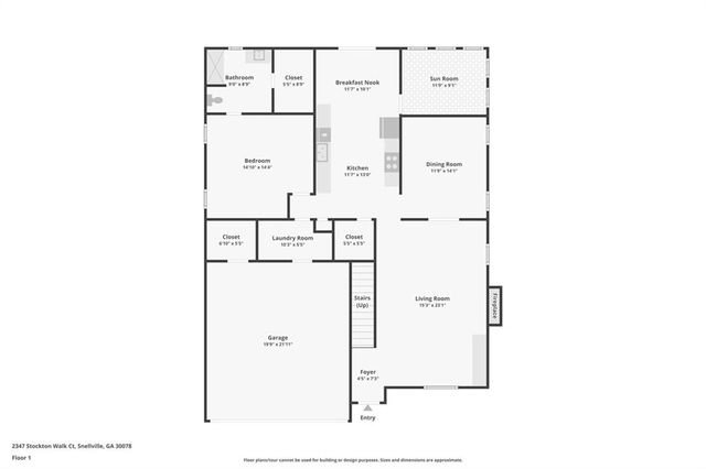 2347 Stockton Walk Court, Snellville, GA 30078