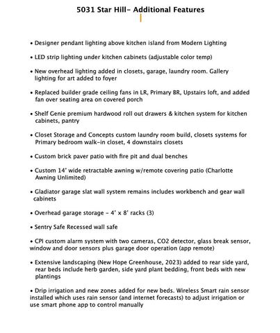 5031 Star Hill Lane, Charlotte, NC 28214