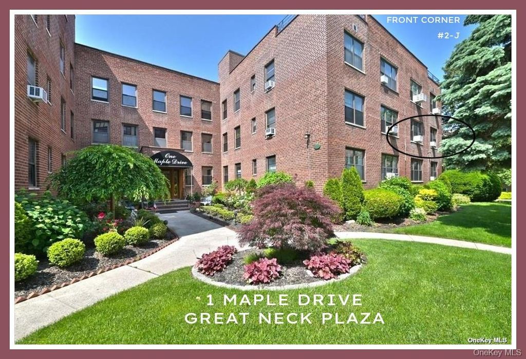 1 MAPLE Drive 2-J, Great Neck, NY 11021
