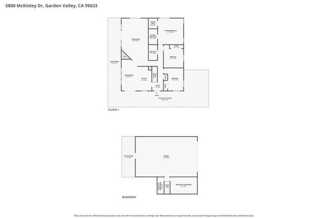 5800 Mckinley Dr, Garden Valley, CA 95633