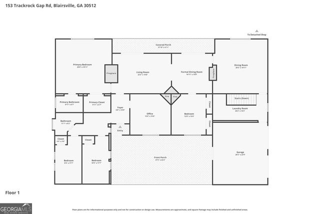 153 Trackrock Gap Road, Blairsville, GA 30512