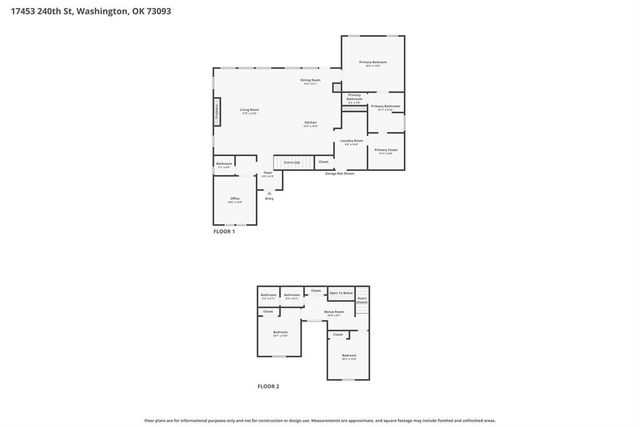 17453 240th Street, Washington, OK 73093