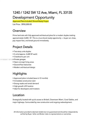 1240 SW 12th Ave, Miami, FL 33129