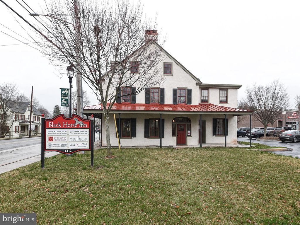 1432 BETHLEHEM PIKE #F SECOND FLOOR, FLOURTOWN, PA 19031 — exterior