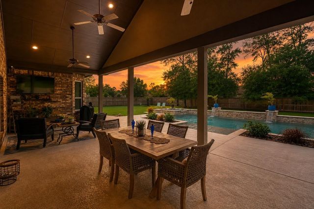 1202 Rocky Falls Lane, Huffman, TX 77336