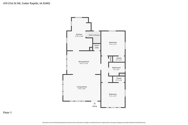 419 21st Street NE, Cedar Rapids, IA 52402