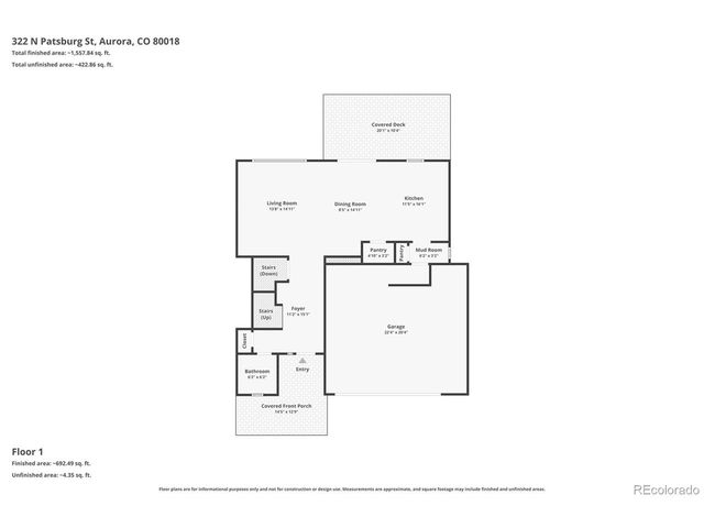 322 N Patsburg St, Aurora, CO 80018