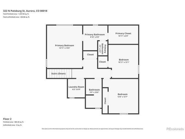 322 N Patsburg St, Aurora, CO 80018