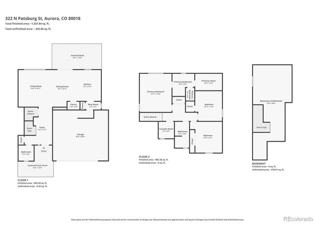 322 N Patsburg St, Aurora, CO 80018