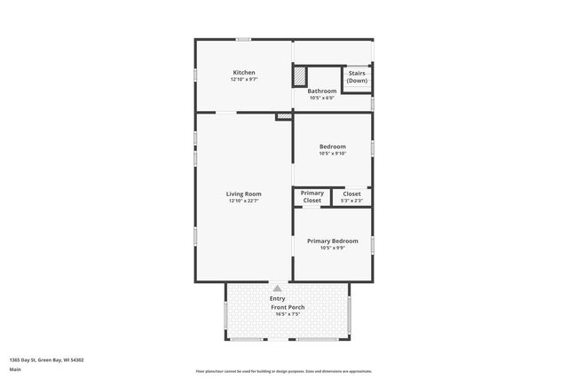 1365 DAY STREET, Green Bay, WI 54302