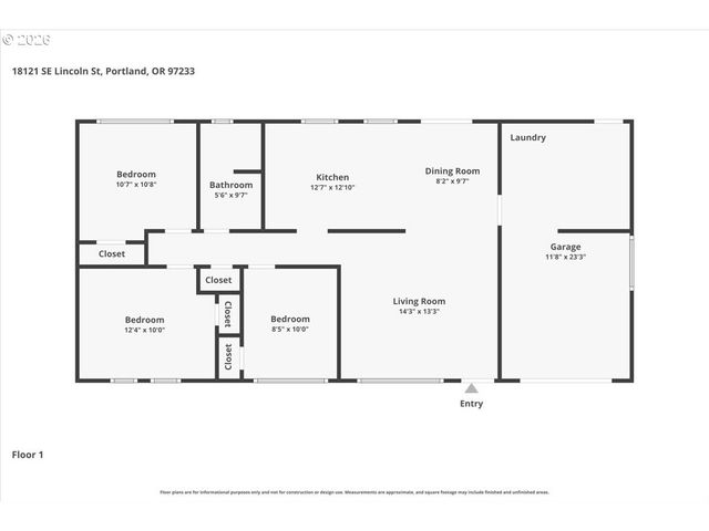 18121 Se LINCOLN St, Portland, OR 97233